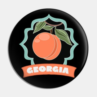 Sweeter Than a Georgia Peach Pin