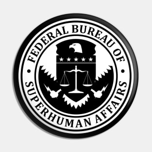 Federal Bureau of Superhuman Affairs Pin