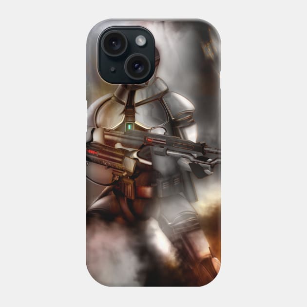 O66 Cyber Enforcer Phone Case by hardtbonez