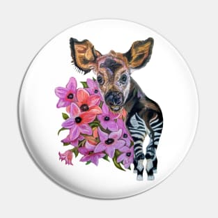 Baby Okapi Pin