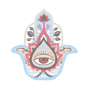 Hamsa Hand - Diamond(April) T-Shirt