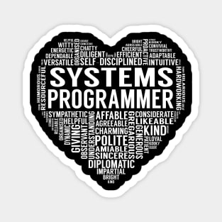 Systems Programmer Heart Magnet