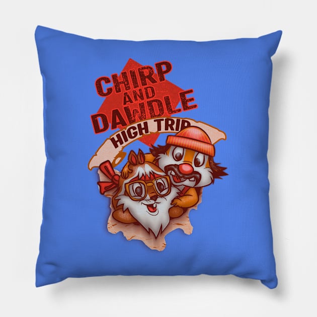 high trip Pillow by sambukino