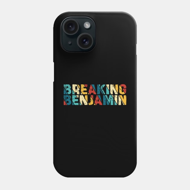 Retro Color - Breaking Benjamin Phone Case by Arestration