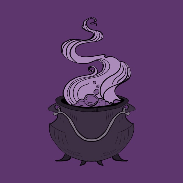 Spooky Cauldron by OkayPlatypus