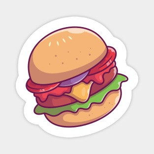 Cheese Burger Magnet