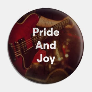 Blue Pride And Joy Pin