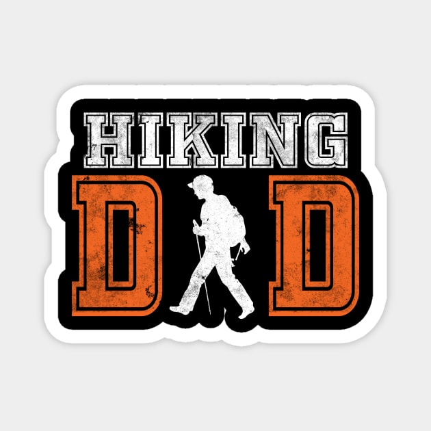 Hiking Dad Magnet by mazurprop