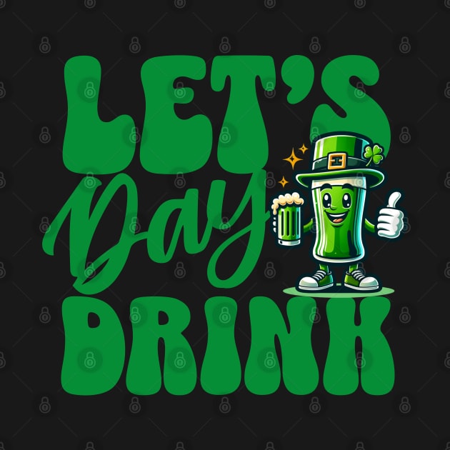 Let's Day Drink Beer Mug by Bellinna