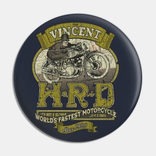 Vincent HRD Motorcycles 1928 Pin