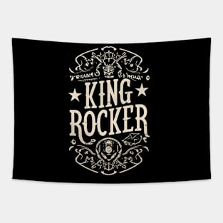 Kingrocker vintage whiskey Tapestry