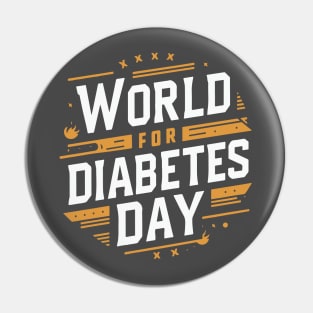 World Diabetes Day Pin