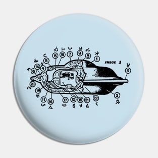 Ummo ufo Pin