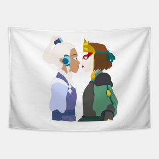 Minimalist Suki and Yue Tapestry