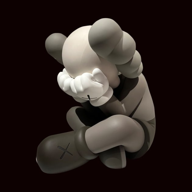 kaws sit doll kaws by masihtitikterluka