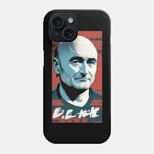 phil collins // vektor art design v1 Phone Case