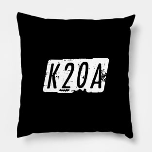 K20A (Black) Pillow