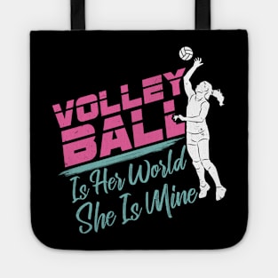 Cute Volleyball Mom Sport Lover Gift Tote