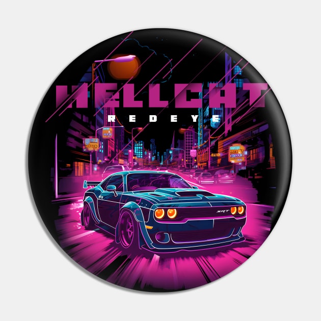 Hellcat Redeye Pin by Quotee