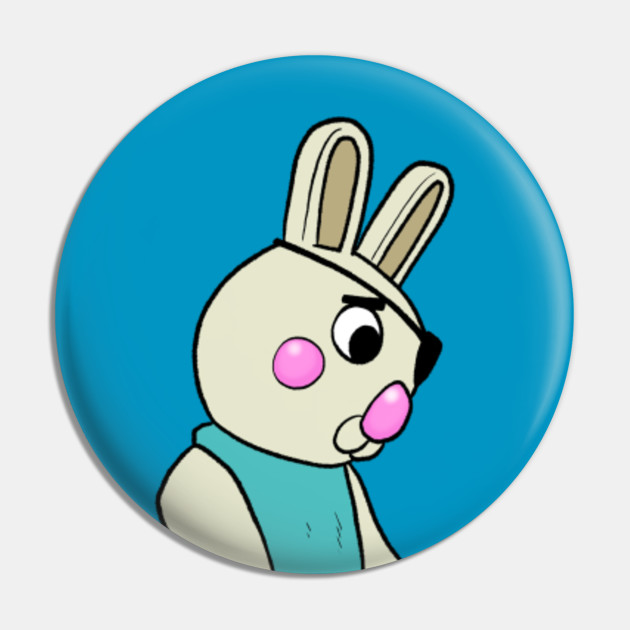 Bye Bye Bunny Piggy Pin Teepublic Au