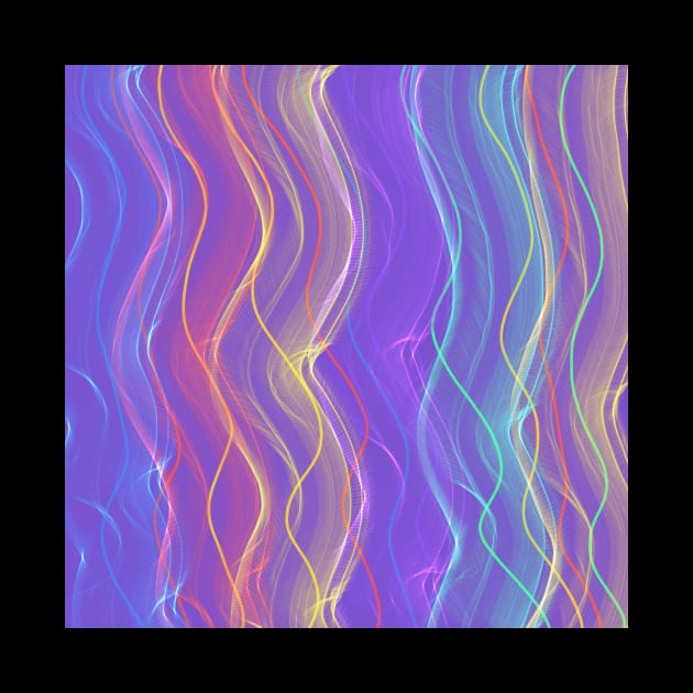 Purple Electric Rainbow by moonlitdoodl