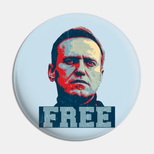 Vintage Free Navalny Pin