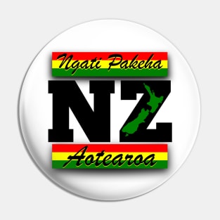 Ngati Pakiha New Zealand Pin