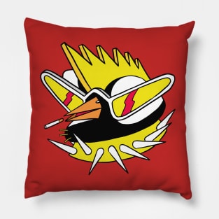 Punk Penguin Pillow