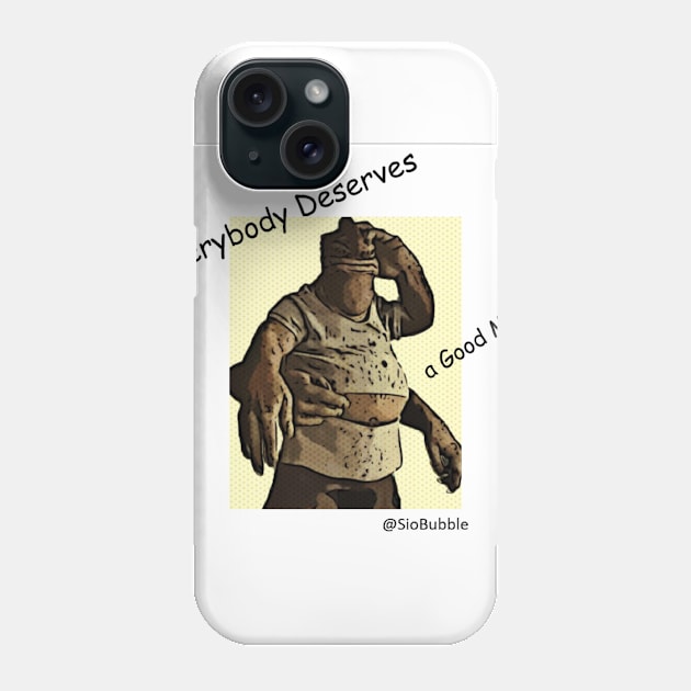 Dexter Jettster Hunger Awareness Campaign Phone Case by Sio Bibble's Babble Bubble