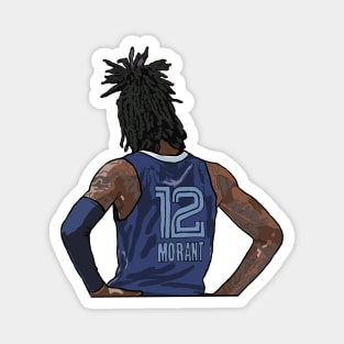 Ja Morant Back-To Magnet