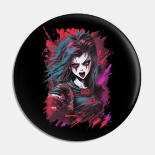 Vampire anime girl Pin