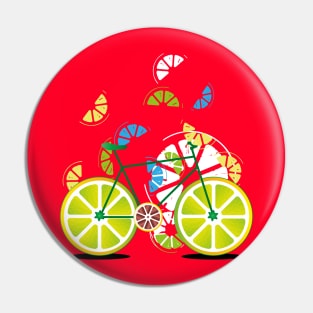 Lemon Bike Pin