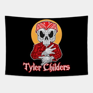 Skull Gangsta Tyler Childers Tapestry