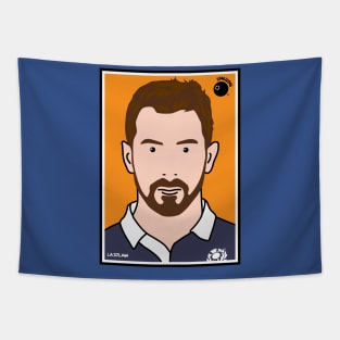 Greig Laidlaw, Scotland rugby union player Tapestry