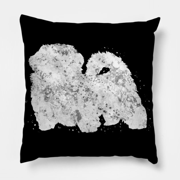 Shih Tzu dog Pillow by Yahya Art