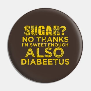 Diabeetus Riot Pin