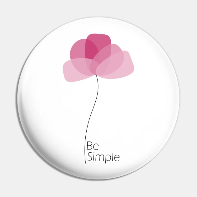 Be simple Pin by Warp9