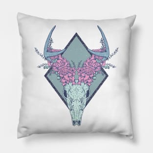 Deer skull Pillow