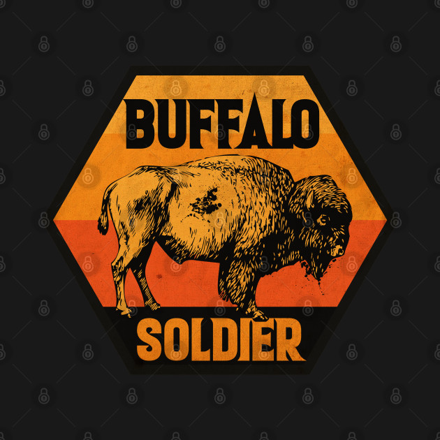 Disover Buffalo Soldier Sign - Buffalo Soldiers - T-Shirt