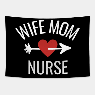 Wife Mom Nurse Gift Idea Tapestry