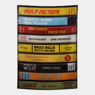 Pulp Fiction Cassettes Tapestry