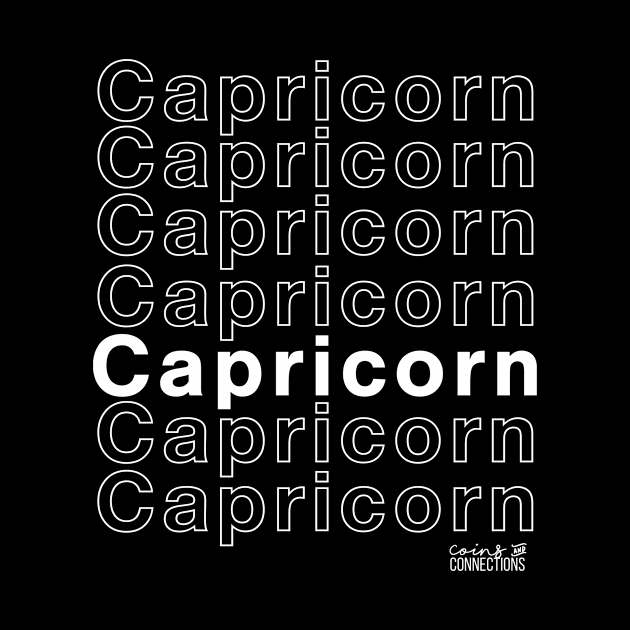 Capricorn Zodiac Birthday by coinsandconnections