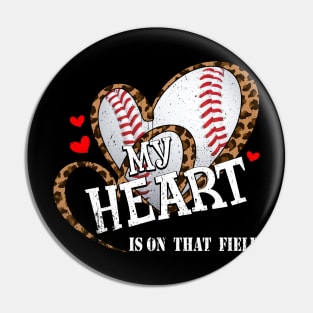 My Heart is on that Field Pin