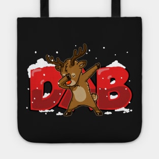 Dab Reindeer Shirt Christmas Dab Rudolph Reindeer TShirt 2 Tote