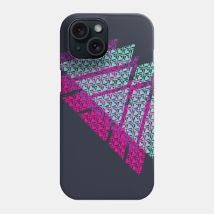 Warlock Spliced Glitch Logo Phone Case