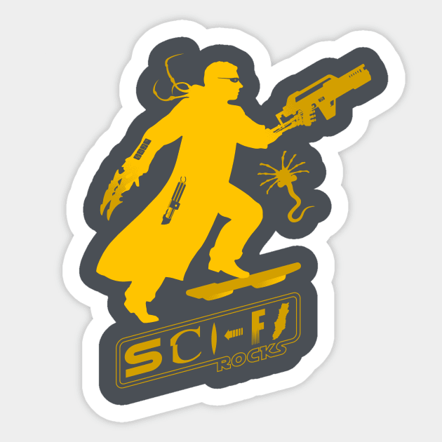SCI-FI Rocks - Sci Fi - Sticker