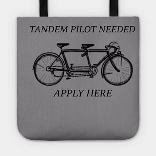 TANDEM PILOT NEEDED Tote