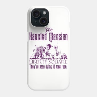 Haunted Mansion - Magic Kingdom - Purple Phone Case