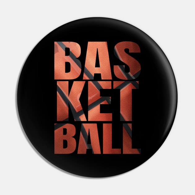 Basketball Letters With Ball As Background Pin by SinBle