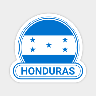 Honduras Country Badge - Honduras Flag Magnet